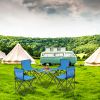 Oxford Cloth Steel Camping Folding Table and Chair Set XH