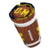 Michigan OFFICIAL NCAA "Cycle" Comfort Towel with Foam Pillow;  32" x 64"