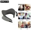 Arc Neck Pillow SN-FC592 Buckle Gray