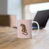 Pink Leopard Mug 11 oz