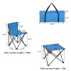 Oxford Cloth Steel Camping Folding Table and Chair Set XH