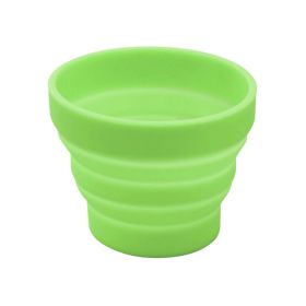 Lewis N. Clark Collapsible Silicone Travel Cup, Green, One Size