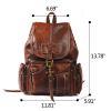 Women Girls Leather Backpack Shoulder School Shoulder Satchel HandBag Travel