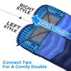 Outdoor Sleeping Bag for Adults;  XL THREE-ZONE Thickened Design Warm and Comfortable for Camping 3-4 Seasons Cold Weather with Compression Sack