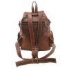 Women Girls Leather Backpack Shoulder School Shoulder Satchel HandBag Travel