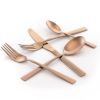 Elegant Western Utensils 20 Piece Flatware Utensil Set 4 In