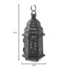 Backyard Garden Lawn Gallery Of Light Metal Mini Hanging Candle Lanterns