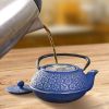 Classic Stylish Japanese -style Cast Iron Teapot With 304 Stainless Steel Infuser For Loose Leaf Tea