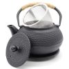 Classic Stylish Japanese -style Cast Iron Teapot With 304 Stainless Steel Infuser For Loose Leaf Tea