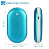 Portable Hand Warmer 5000mAh Power Bank Rechargeable Pocket Warmer Double-Sided Heating Handwarmer